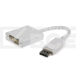 Переходник DisplayPort - DVI Cablexpert A-DPM-DVIF-002-W, 20M/19F, белый, пакет, фото3
