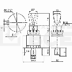 Тумблер 12V 30А (3c) ON-OFF однополюсныйс красной LED подсветкой(ASW-07D-2)Rexant (в упак. 1шт.), фото5