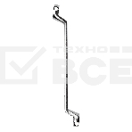 Ключ накидной коленчатый Rexant 22х24 мм, хром, фото3