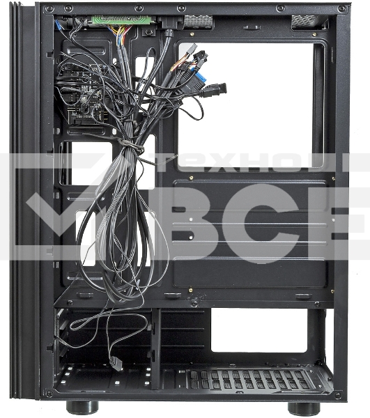 Компьютерный корпус AeroCool / Formula F-33RGB черный без БП ATX 3x120mm 2xUSB2.0 1xUSB3.0 audio bott PSU