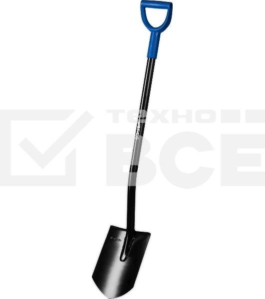 Лопата 'АРТЕЛЬ' штыковая, стальной черенок, с рукояткой, ЗУБР Профессионал