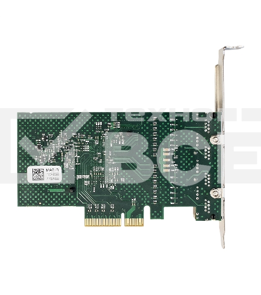 Сетевой адаптер ExeGate EXE-BCM5719 (PCI-E x4 v2.0, порты 4xRJ45, 10/100/1000Mbps, Gigabit Chipset Broadcom BCM5719)