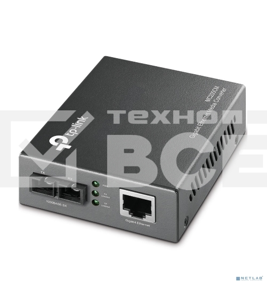 Сетевое оборудование TP-Link SMB MC200CM Медиаконвертор 10/100/1000M RJ45 to 1000M multi-mode,Full-duplex,up to 550m,
