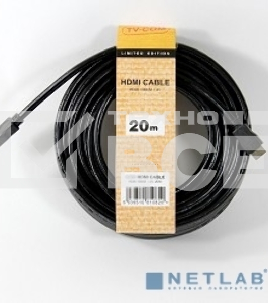 Кабель цифровой TV-COM HDMI19M to HDMI19M, V1.4+3D, 20m <CG150S-20M>