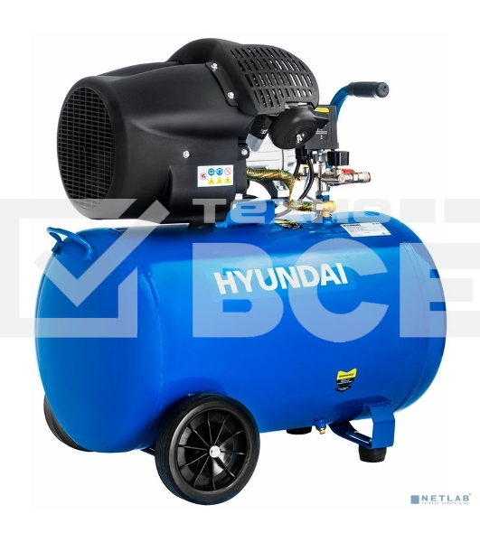 Компрессор поршневой Hyundai HYC 40100 масляный 400л/мин 100л 2200Вт