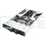 Серверная платформа/ ASUS ESC4000A-E12-SKU1, 2U GPU, 1 x SP5 LGA6096 EPYC 9004 (400W), 12DIMM DDR5, 2 x 2.5