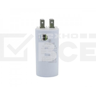 Конденсатор CBB60 16мкФ 450V, 37x70мм (4 клеммы, крепление болтом) 304004