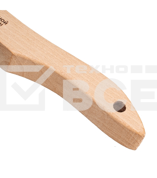 Щетка зачистная Denzel 5-и рядная, прямая проволока из нержавеющей стали с деревянной ручкой, EFP