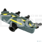 Разветвитель 4-канальный на кран 1/2'-3/4' Профи ЧЕТЫРЕ СЕЗОНА, фото 1