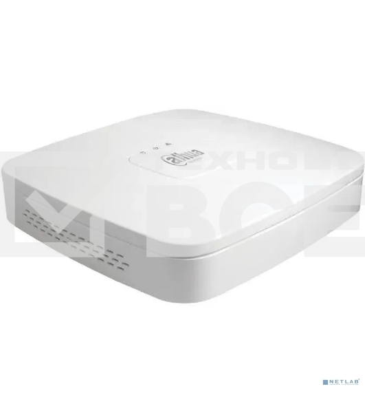 Dahua DH-XVR4104C-I/T 4-канальный HDCVI-видеорегистратор до 5 каналов до 4Мп; накопители: 1 SATA III до 16Тбайт; видеоаналитика:, 1 HDMI, 1 VGA; сеть: 1 RJ45 100 Мбит/с; аудиовх/вых: 1/1,