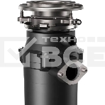 Измельчитель пищевых отходов Kuppersberg WSS 550 B, High-Tech, мощность 550 Вт, 3400-3800 об/мин, защита от перегрева, авто выключение, DC мотор, уровень шума 75 дБ, черный, фото9