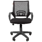 Кресло Chairman 696 TW-01 черный, ткань, 120 кг, механизм качания, фото15