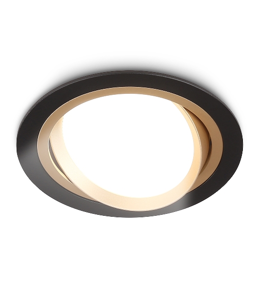 Светильник Ambrella light TN51914 BK/GD черный/золото GX53 max 12W D115*23
