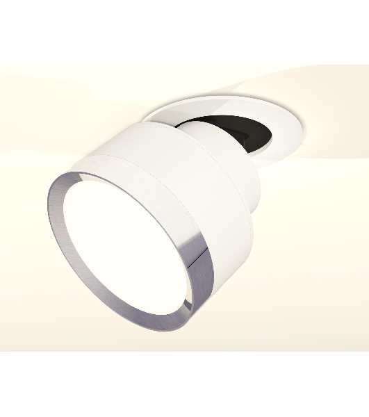 Светильник Ambrella Light XM8101502 SWH/PSL белый песок/серебро полированное GX53 (A2241, A2105, C8101, N8118)
