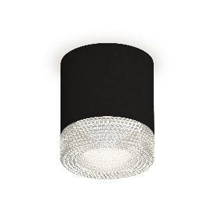 Светильник Ambrella Light XS7402010 SBK/CL черный песок/прозрачный MR16 GU5.3 (C7402, N7191)