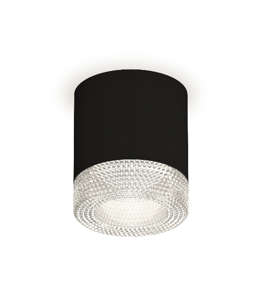 Светильник Ambrella Light XS7402010 SBK/CL черный песок/прозрачный MR16 GU5.3 (C7402, N7191)