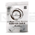 Переходник DisplayPort - DVI Cablexpert A-DPM-DVIF-002-W, 20M/19F, белый, пакет, фото2