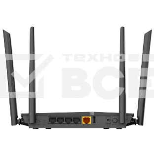 Роутер D-Link DIR-1260/RU/R1A, Wireless AC1200 2x2 MU-MIMO Dual-band Gigabit Router with 1 10/100/1000Base-T WAN port, 4 10/100/1000Base-T LAN ports and 1 USB port.802.11b/g/n/ac compatible, up to 300 Mbps