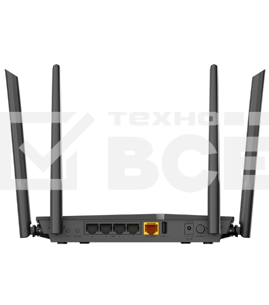 Роутер D-Link DIR-1260/RU/R1A, Wireless AC1200 2x2 MU-MIMO Dual-band Gigabit Router with 1 10/100/1000Base-T WAN port, 4 10/100/1000Base-T LAN ports and 1 USB port.802.11b/g/n/ac compatible, up to 300 Mbps