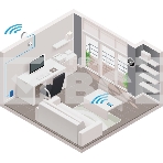 Беспроводной маршрутизатор MikroTik RBmAP2nD 802.11n 300Mbps 2.4 ГГц -1xLAN PoE белый, фото7