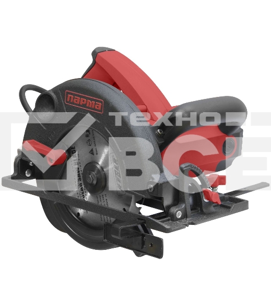 Пила циркулярная ПАРМА 165Д 1500Вт д.165/20мм литое основание