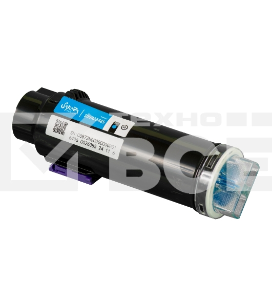 Картридж Sakura 106R03485 для Xerox Phaser, WC, голубой, 2400 к.
