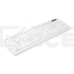 Клавиатура Gembird KB-8355U проводная, USB, белый, фото3