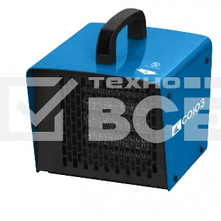 Тепловентилятор СОЮЗ ТВС-2020К / 2кВт, мощн.1.0/2 кВт, термостат,защит.от перегрева  СОЮЗ