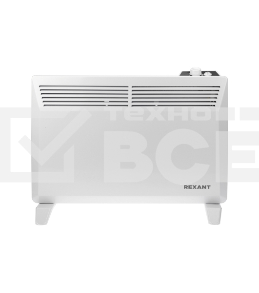 Конвектор Rexant 60-0084 белый, 1500 Вт, 20 м2, термостат