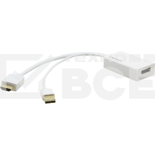 Переходник Kramer Electronics [ADC-HM/DPF] HDMI вилка на DisplayPort розетку, поддержка 4К