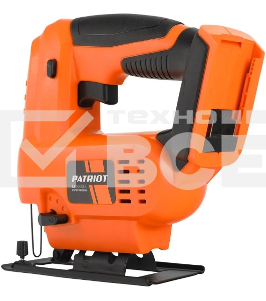 Лобзик электрический Аккумуляторный PATRIOT LS 500UES. 0-2400об/мин. Дерево/железо: 51мм/2мм, Маятниковый ход: 4позиции.