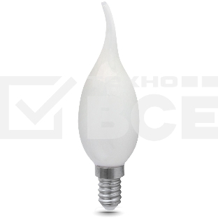 Лампа светодиодная Gauss Filament 104201209-D 9Вт цок.:E14 свеча 220B 4100K св.свеч.бел.нейт. (упак.:10шт)