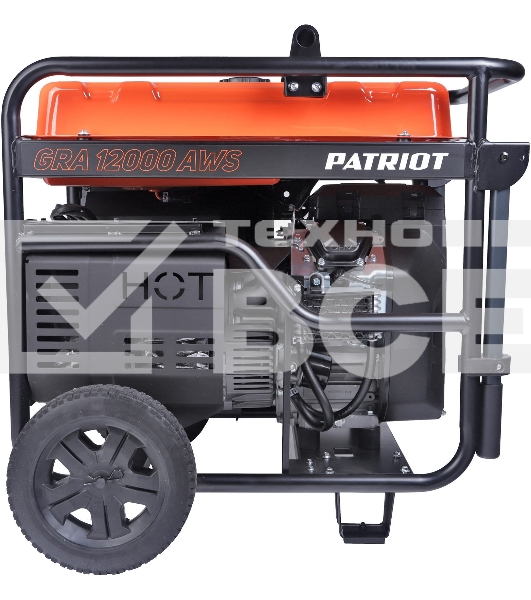 Электрогенератор бензиновый Patriot GRA 12000AWS, 12 кВт, 62 дБ, 155 кг