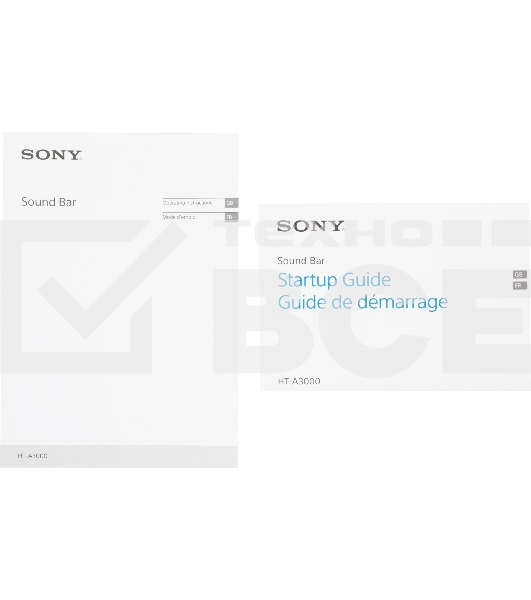Саундбар Sony HT-A3000 3.1 250Вт черный