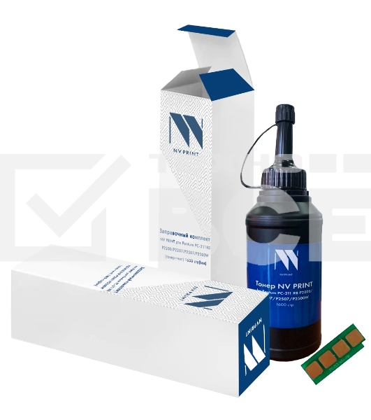Заправочный комплект NV PRINT для Pantum PC-211RB P2200/P2207/P2507/P2500W (тонер+чип) 1600 стр