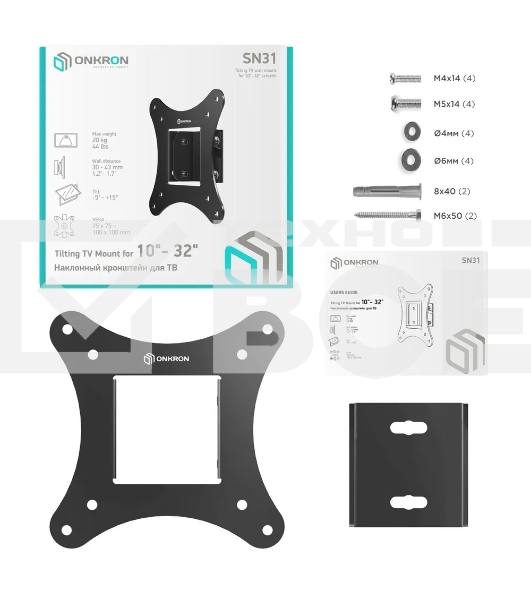 Кронштейн ONKRON SN31 для телевизора 10
