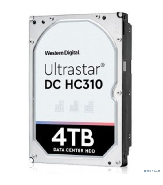 Жесткий диск Western Digital HGST SAS 3.0 4Tb 0B36048 HUS726T4TAL5204 Ultrastar 7K6 (7200rpm) 256Mb 3.5'