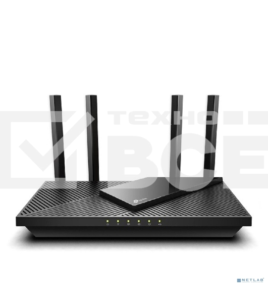 Роутер беспроводной TP-Link Archer AX55 AX3000 10/100/1000BASE-TX черный