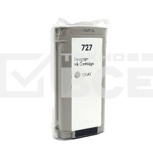 Струйный картридж NV Print 727 (NV-B3P24A) Gray для HP DesignJet T920/T930/T1500/T1530/T2500/T2530 (130 мл)