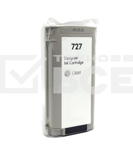 Струйный картридж NV Print 727 (NV-B3P24A) Gray для HP DesignJet T920/T930/T1500/T1530/T2500/T2530 (130 мл)