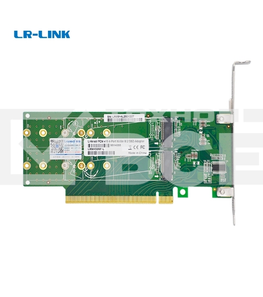 Сетевой адаптер LR-LINK PCIE 4-PORT M.2 LRNV95NF-L