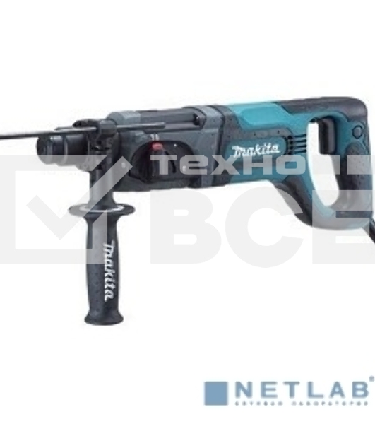 Перфоратор Makita HR2475 Перфоратор,SDS+, 780Вт,3реж,2.7Дж,0-4500у\м,3кг,чем,Д-образ