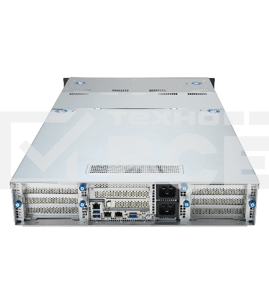 Серверная платформа/ ASUS ESC4000A-E12-SKU1, 2U GPU, 1 x SP5 LGA6096 EPYC 9004 (400W), 12DIMM DDR5, 2 x 2.5