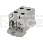 Клемма вводная силовая Rexant КВС 16-95 мм² 2-рядная серая распределительная, фото 1