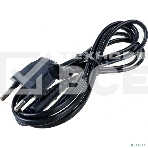 Шнур сетевой Rexant вилка угловая - евроразъем С7, кабель 2x0,75 мм², длина 1,5 м. (PVC пакет), фото3