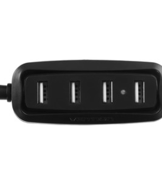 USB-концентратор Vention VAS-J43-B100, USB 2.0, USB 4 порта, USB