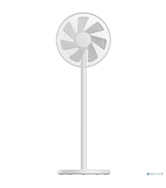 Вентилятор Xiaomi Mi Smart Standing Fan 2 Lite белый, напольный, 15 Вт, 100 скоростей, 35.5 см