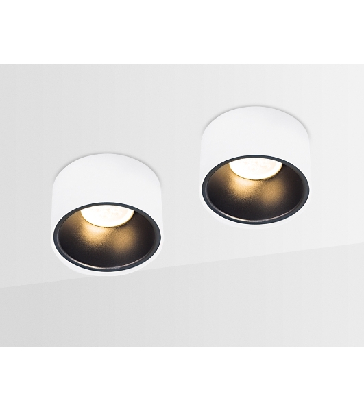 Светильник Ambrella light TN146 WH/BK белый/черный GU5.3 D96*78