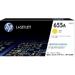 Картридж лазерный HP 655A желтый для HP CLJ M652/M653/MFP M681/M682 (CF452A) 10500 стр, фото 1