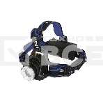 Фонарь Ultraflash E150 налоб акку 220В, черный, CREE 3 Ватт, фокус, 2 ак 3 реж, пласт, бокс 12188, фото2
